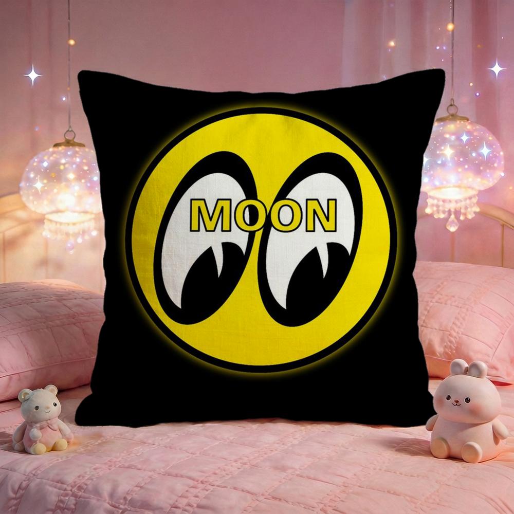 

Cute Cartoon MMooneyes Cushion Cover Premium Comfort Reversible Pillow Cove Two In One Design For Any Room Car Interior 30x30cm 12x12in