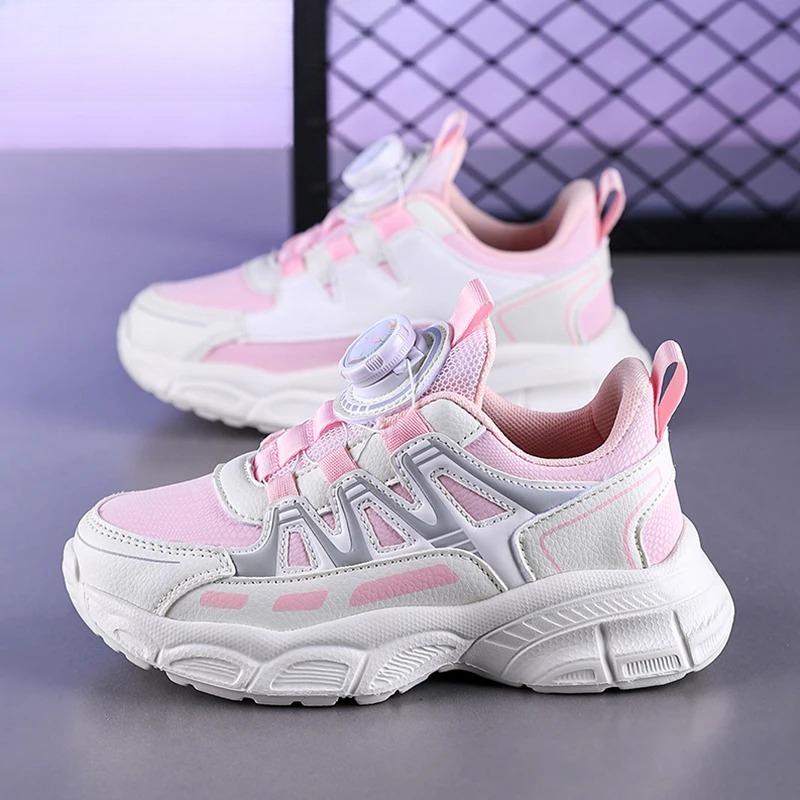Scarpe da Ginnastica Estive per Bambine Traspiranti Leggere Scarpe da Corsa per Bambini Moda Casual Calzature per Camminare a Scuola
