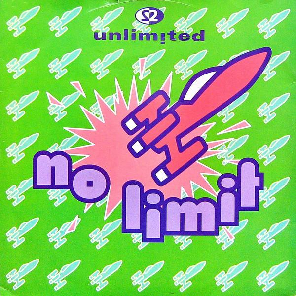 

12inch Record 2 UNLIMITED No Limit PWLT256 PWL Continental 1993 UK Dance Electronica Used