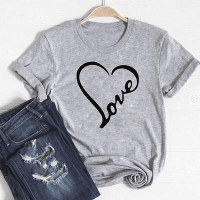 Lovely Letter Sweet Clothing Casual Short Sleeve  Unisex Print 90s Sweet Style Lady Fe Unisex Graphic T-shirt Tee Top Fashion T Shirt Unisex