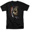 Friday the 13th Mask Of Death Adult TShirt Black Unisex T-Shirt
