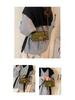 Glossy Women's Shoulder Bag with Vintage Key Pendant - 2025 Autumn/Winter Collection