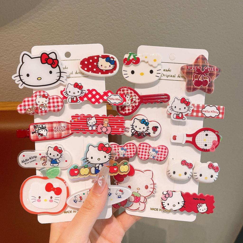 KT Cat Kids' Cute Bangs Hair Clips - Children's Hair Accessories