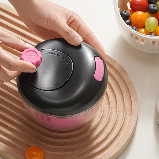 Manual Salad Spinner Large Capacity Drain And Spin Dryer Fruit Veggie Washer Dryer And Storage Basket Multifunctional Vegetable Dehydrator