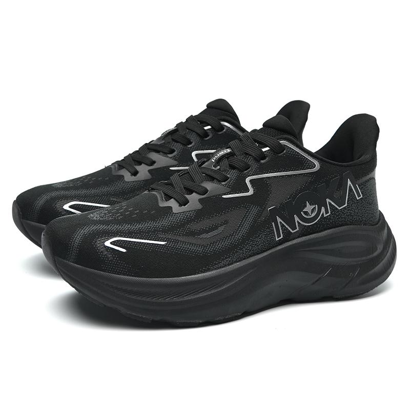 Мужские марафонские кроссовки Дышащие спортивные повседневные кроссовки Уличные Удобные Четыре сезона Уличные Легкие Амортизирующие 40