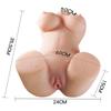 Pánský masturbační pohár Sex Doll Skutečná kůže Pocit tenký Pas Velké prsa Anální sex Vagina Sex pro dospělé Sexuální hračka