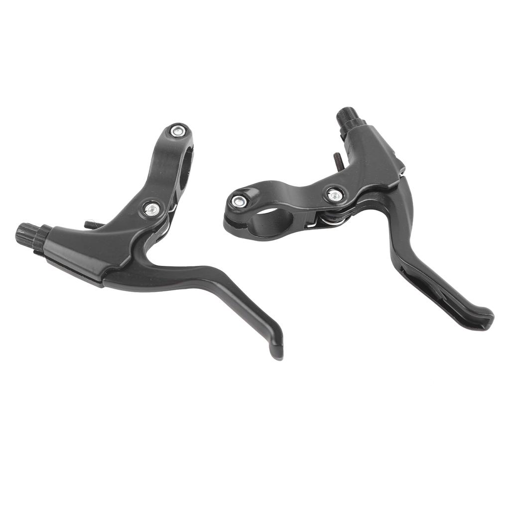 A Pair of Lightweight All Aluminum Alloy Wear Resistant Black Bicycle Brake Lever Handle Bike Cycling Equipment