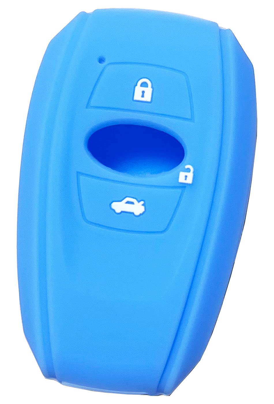 

IKT Smart Key Silicone Cover for Subaru Cars (SS-001LBL1) Designed for Light Blue/Revorg/Legacy/Etc., Perfect