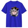 Unique Anime Douma Upper TShirt Unisex O Neck Cotton T Shirt Short Sleeve Tee Shirt Plus Size Tops
