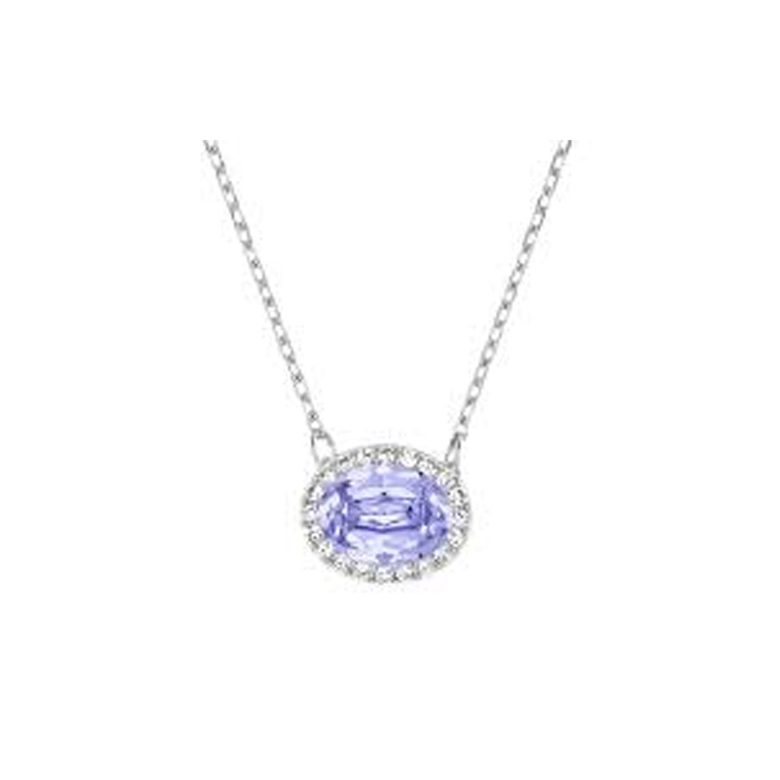 Swarovski Christie Oval Trendy Fashion Alloy Necklace Women necklace 5118940 Blue,F