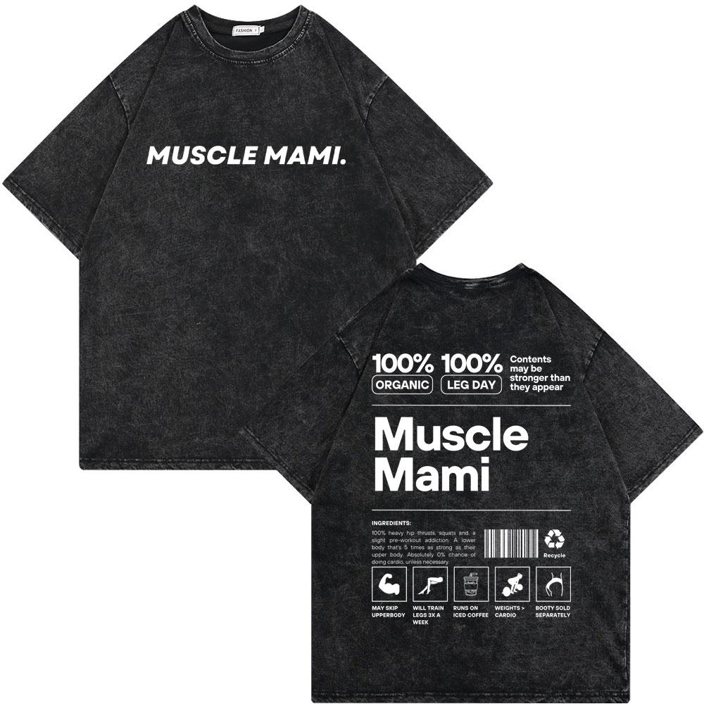 Vintage Washed Old Skeleton Gym Pump Cover Tshirts Male Oversized T Shirt Men Women Funny Fitness Workout Bodybuilding Tshirt