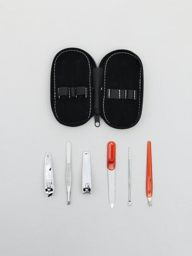 Faux Leather Case Nail Care Kit