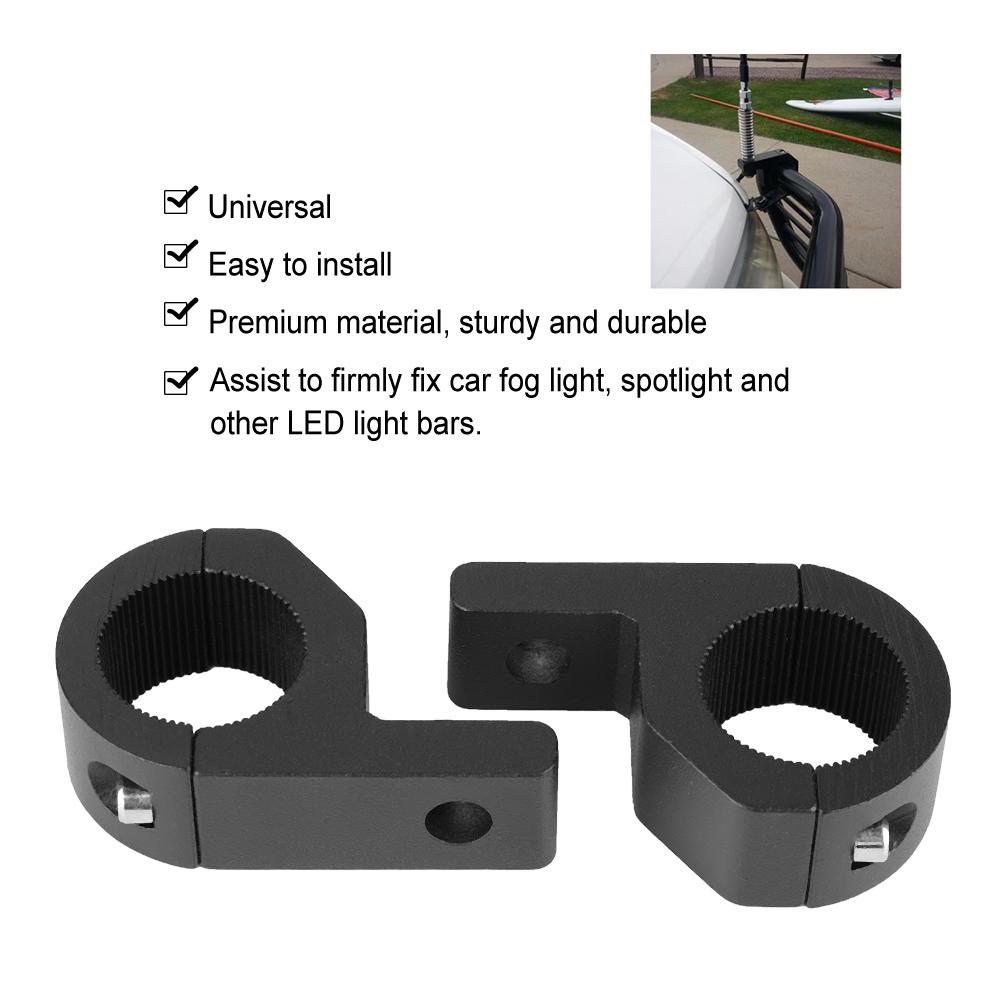 Universal Car LED Light Bar Mounting Bracket Clamp Holder Kit 20 30mm