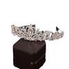 Rhinestone Bridal Tiara: Alloy Crown Headband for Weddings and Parties