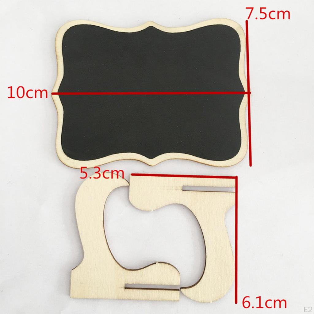 Chalkboard board Bases top Centerpieces Reusable Holder Backboard