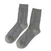 Trendy 3D Embossed Women's Slouch Socks - Fashionable Japanese Korean Style