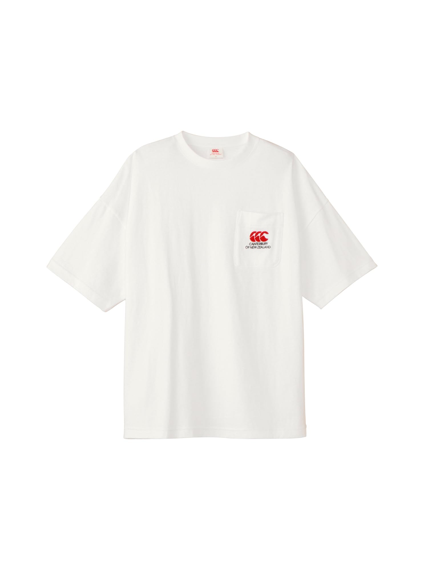 

Футболка с коротким рукавом Canterbury, S/S Heavy Crew Pocket Tee, Унисекс, Белая, Размер M