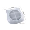 New DIY Crystal Epoxy Resin Mold Irregular Shape Cat Tray Storage Box Silicone Mold