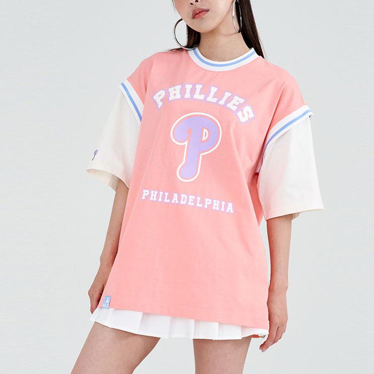 New MLB T Shirts Unisex Light Coral 3ATSEC823-10COL