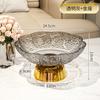 Fruit Bowl Footed Fruit Basket Serving Bowl Dining Table Fruits Holder Multipurpose Home Decor Pedestal Bowl Bread Vegetable