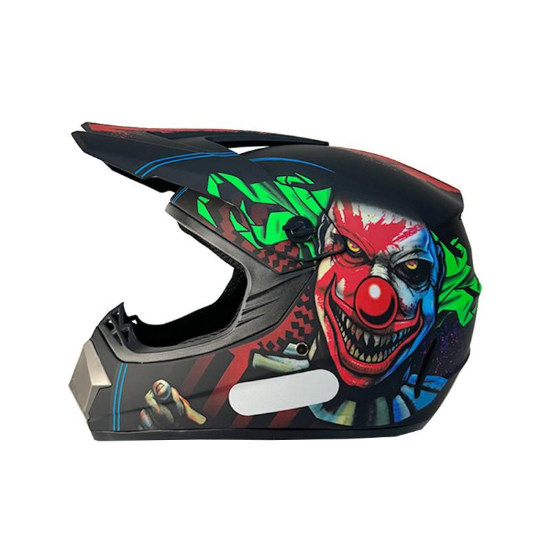 DOT Approved Off-Road Motorcycle Helmet ATV Dirt Bike Kids Adults Full Face Safety ABS Shell