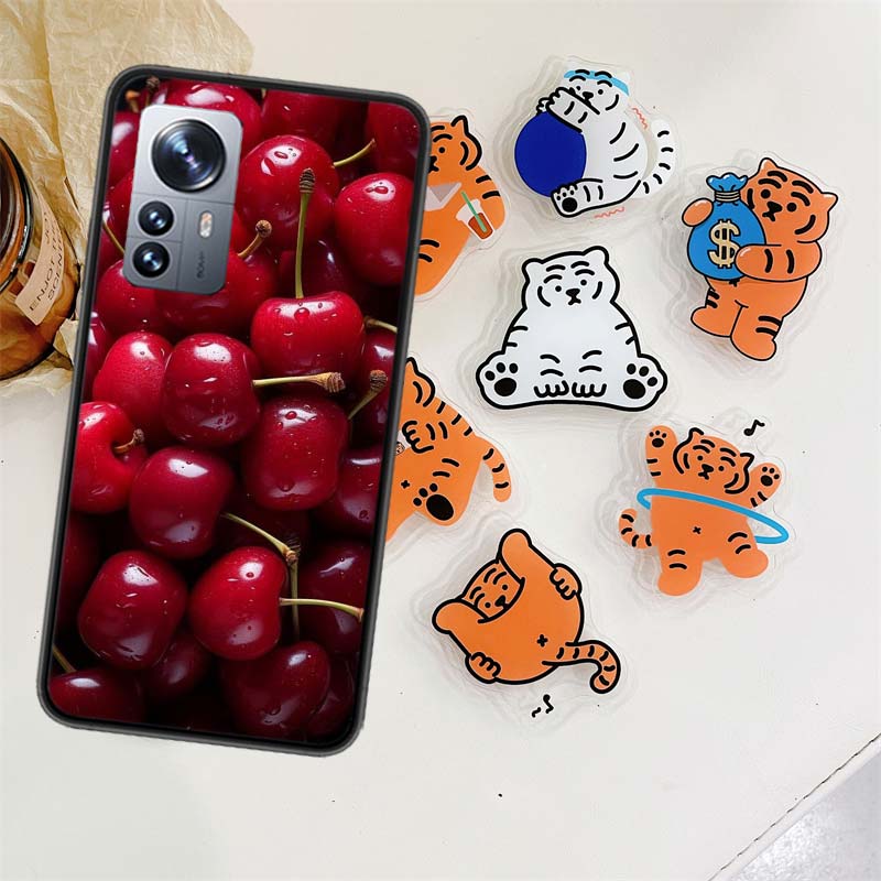 

Red Cherry Summer Fruit Phone Case For Xiaomi Poco X7 X6 M8 M7 M6 M4 M3 X4 Pro F7 Ultra M5S Mi 14 14T 15 15T 12T 10T Pro 12S 12 Xiaomi Mi 12(12S)