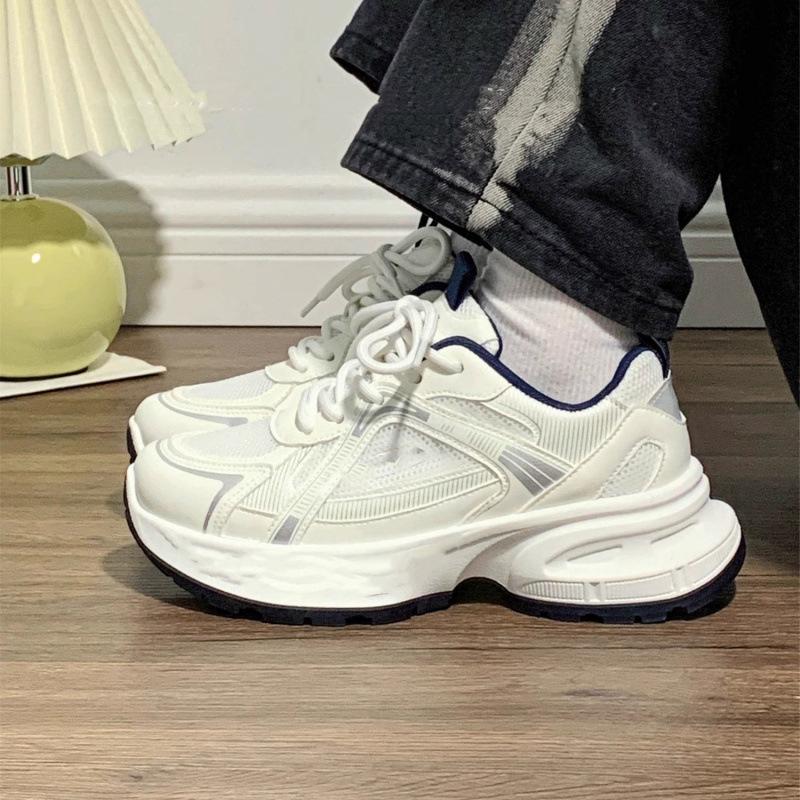 

Модная летняя новая простая удобная обувь для бега на мягкой подошве, противоскользящая, износостойкая, легкая, дышащая, женская спортивная обувь 40 бежевый