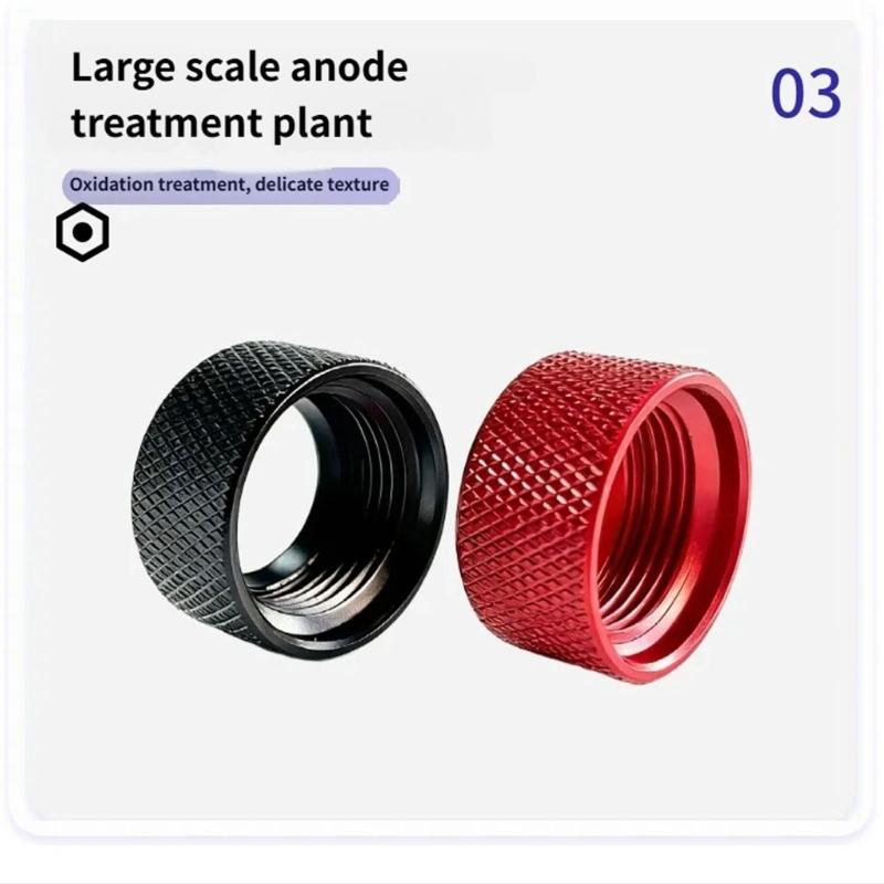 Dadi di Fissaggio Sferici Robusti da 17 mm in Alluminio con Bloccaggio Adatti per Supporti Rotanti per Telefono da Auto e Supporti per Tablet