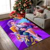 Kpop Demon Hunters Rug Ideal for Reading Room, Multi-purpose Office Chair Sofa Carpet, Anti-slip Printed Home Area Rug