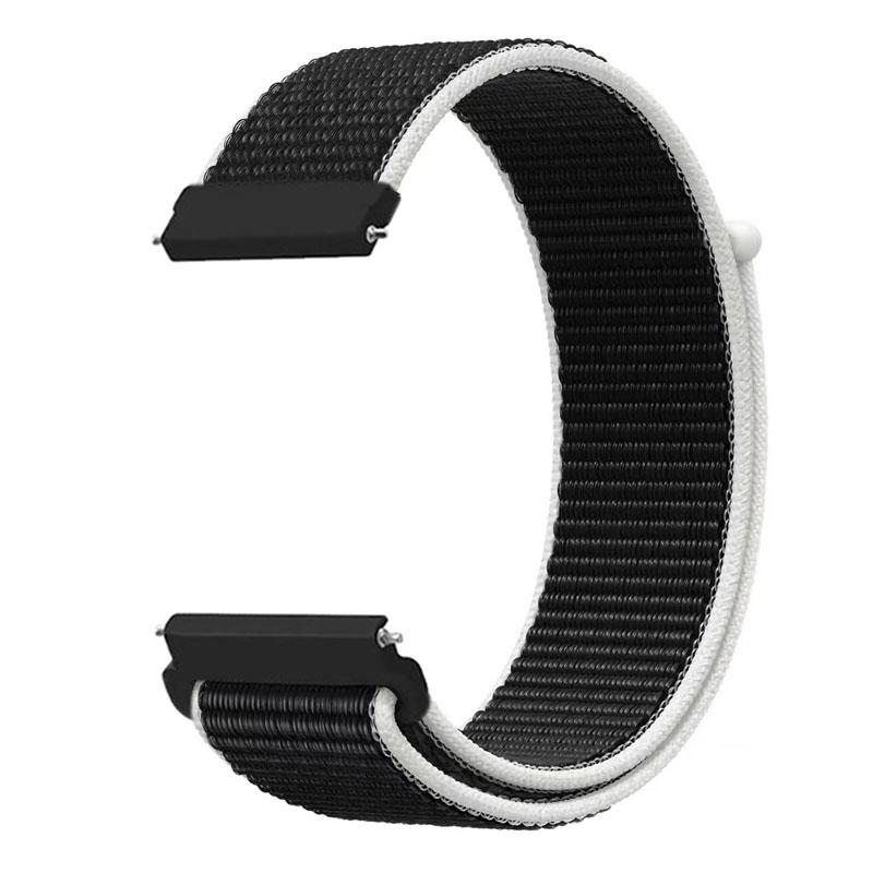 22mm 20mm Nylon-Schlaufenarmband für Amazfit Helio/Bip 6/Active 2/Balance 2 Armband im Flaggenstil für Amazfit GTR 4/GTS 4 mini