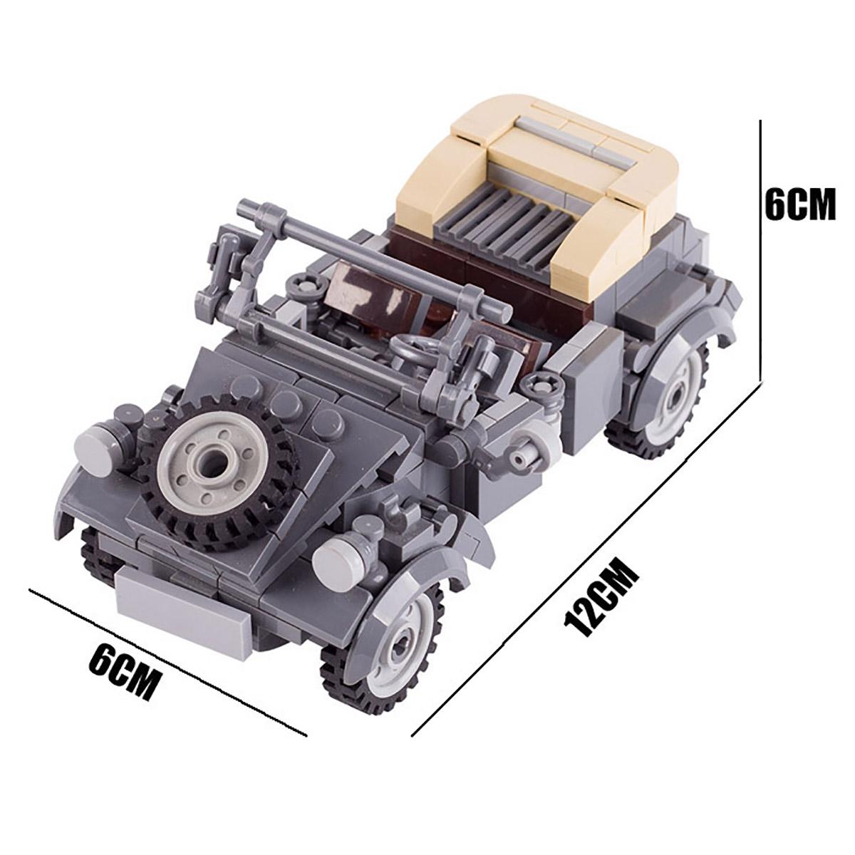 

Военные WW2 автомобили джипы тяжелые машины строительные блоки автомобиль оружие немецкая армия часть фигурки аксессуары кирпичи DIY детские игрушки 2