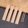 1000Pcs Bamboo Toothpicks Fruit Tooth Picks Restaurant Hotel Tooth Sticks Kraft Paper Toothpicks Individual Packing