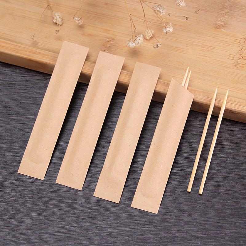 1000Pcs Bamboo Toothpicks Fruit Tooth Picks Restaurant Hotel Tooth Sticks Kraft Paper Toothpicks Individual Packing