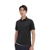 Li Ning Polo Shirts Men's Black Polo Collar Moderate Straight Fit APLT031-1