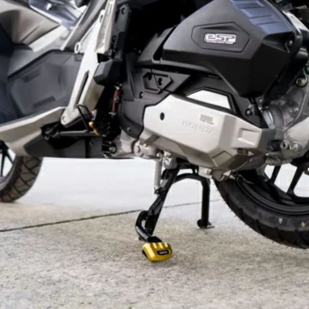 Revolution Universal Center Stand Foot Base for Honda ADV, PCX, and FORZA KF38, KF47, and KF54 (Red)