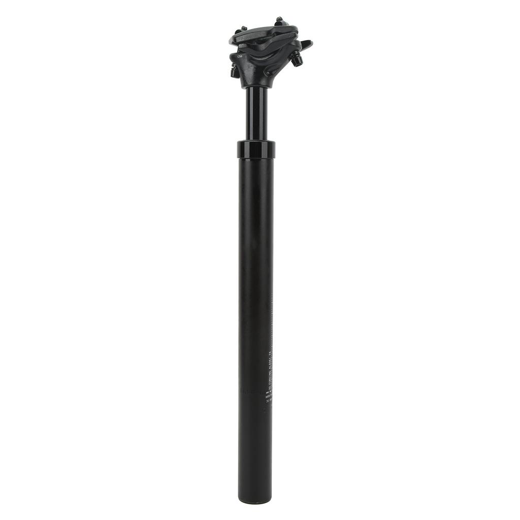 400mm Bike Seat Post Aluminum Alloy 30.9mm Diameter CNC Machined Bike Suspension Seatpost for Riding Replacement