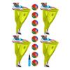 Granny Pants Outdoor Yard Game Inflatable Ball Relay Set with Giant Stretchy Pants Balls And Pump Backyard Field Recreational