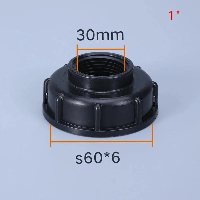 

1/2 3/4 1 2 inch Thread IBC Tank Adapter thicken plastic Tap Connector Water Tank Fitting For Home Garden Water Connectors