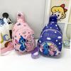 Stylish Cartoon Children's Chest Bag Unisex Crossbody Bag Cute Nylon Design For Kids