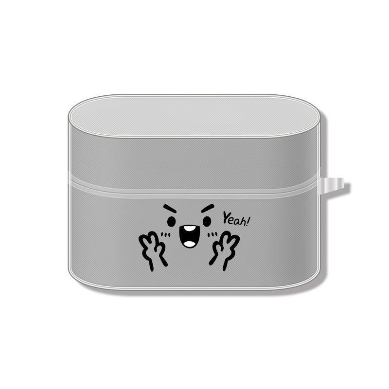 Sony WF-1000XM6 Earbuds Protective Case - Transparent, Cartoon Graphics, Soft Shell, Customizable Images