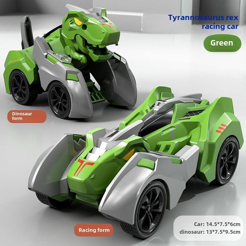 Popular Children's Deformed Toy Robot and Car Set for Educational Play At Street Markets and Night Stalls.