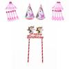 Enchanting Unicorn Kids Birthday Party Supplies Complete With Delightful Plates And Tablecloth