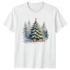 Christmas Tree Gifts Holidays Unisexs Unisexs Graphic Tee Winter Shirt