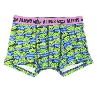 Small Planet Disney Toy Story Alien Boxer Briefs, Black, Size L