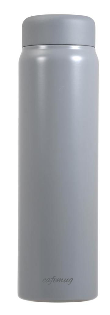 Pearl Metal Water Bottle Mug Bottle 700ml Dark Gray Seamless Lid and Gasket Integrated Cafe Mug HC-834