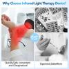 808nm Handheld Kaltlaser Behandlung Schmerzlinderung Rotlichtgerät Ischiasschmerzen Gicht Infrarotlichttherapie Instrument Neu