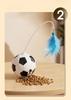 Cat toys soccer balls spilled food bumbler self entertaining funny cat stick bumbler cat toys pet toys
