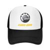 Custom BRP Can Am Logo Print Mesh Baseball Cap Summer Breathable Mesh Sun Hats Caps Unisex Outdoor Adjustable Casual Headwear