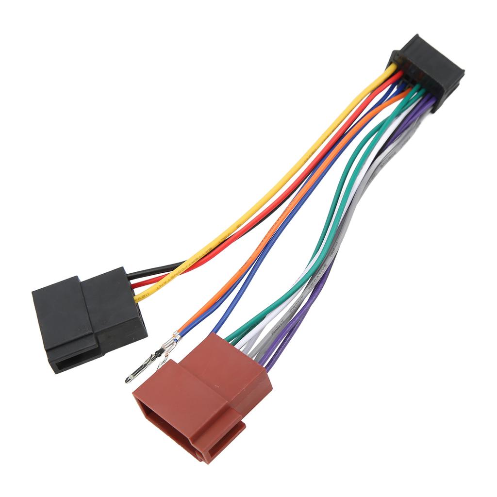 ISO Wiring Harness Connector Adapter Car Stereo Radio Harness Connector Replacement for Pioneer Old Audio
