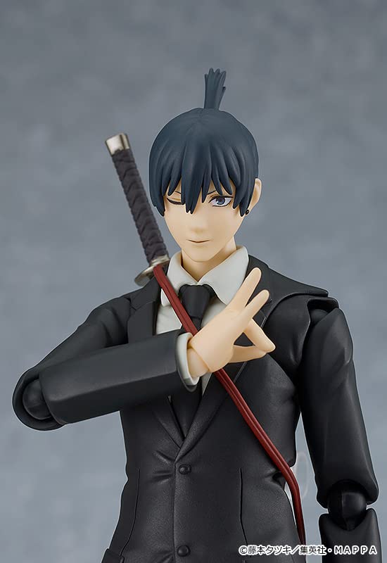 Figma Человек-бензопила Аки Хаякава пластиковая раскрашенная подвижная фигурка немасштабная